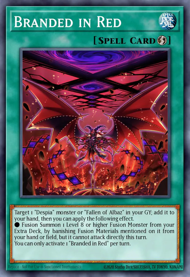 Branded in Red, OTS Tournament Pack 22 OP22-EN026, common