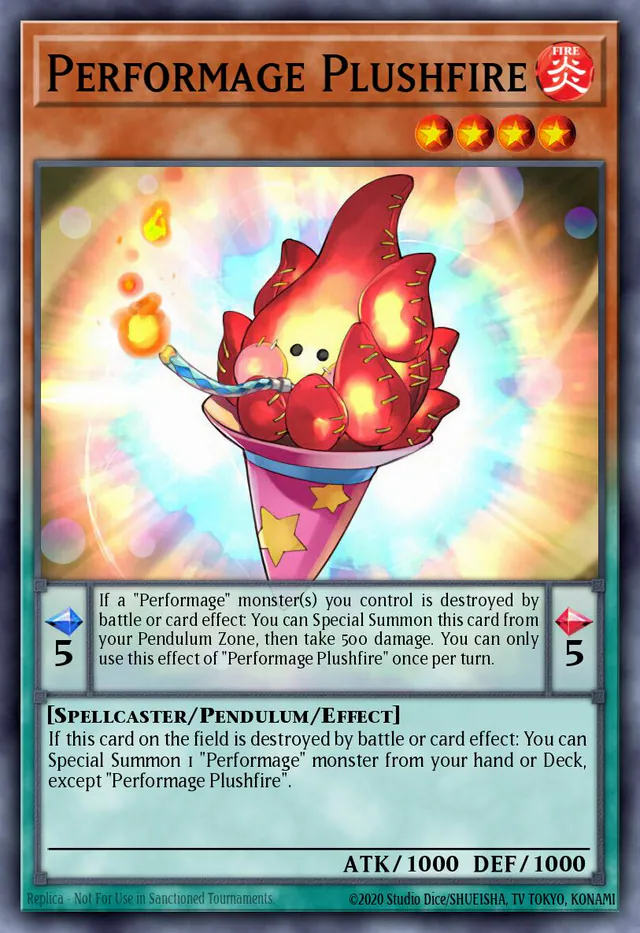 Performage Plushfire, OTS Tournament Pack 27 OP27-EN013, common