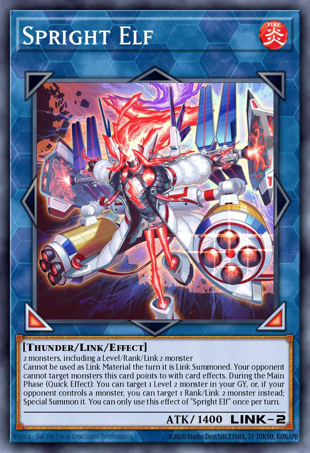 Spright Elf, Power of the Elements POTE-EN049, ultra-rare