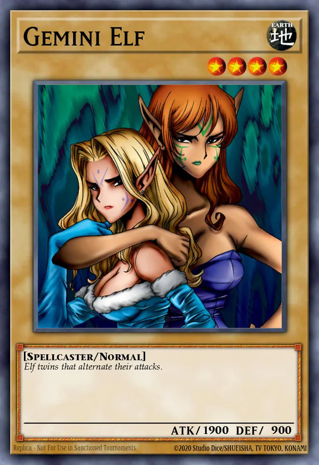 Gemini Elf, Quarter Century Bonanza RA03-EN109, secret-rare