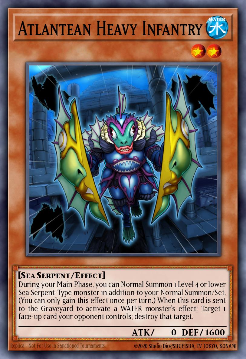 Atlantean Heavy Infantry, Quarter Century Stampede RA04-EN010