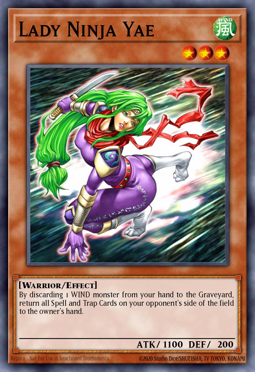Lady Ninja Yae, Structure Deck: Lord of the Storm SD8-EN011, common