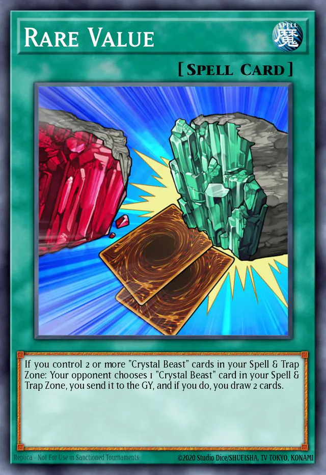 Rare Value, Structure Deck: Legend of the Crystal Beasts SDCB-EN026, common