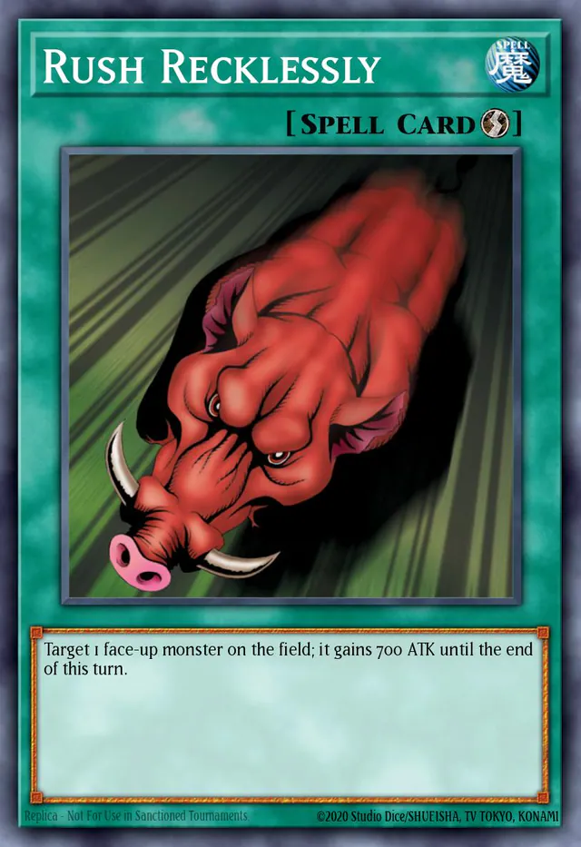 Rush Recklessly, Starter Deck: Pegasus SDP-033, common