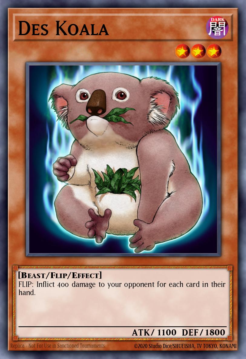 Des Koala, Speed Duel GX: Midterm Paradox SGX2-ENE01, common