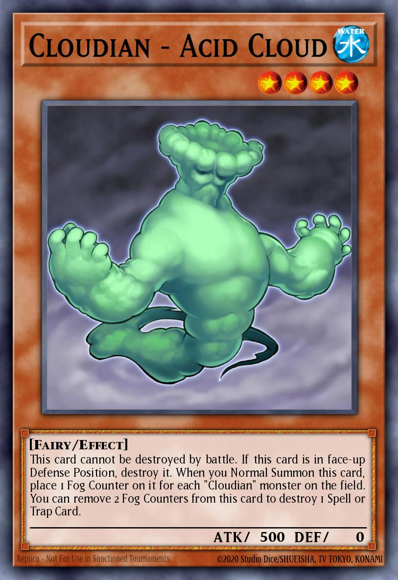 Cloudian - Acid Cloud, Speed Duel GX: Duelists of Shadows SGX3-ENH03, common