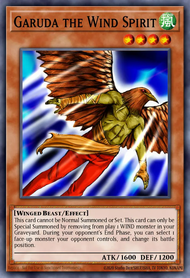 Garuda the Wind Spirit, Speed Duel GX: Duelists of Shadows SGX3-ENI21, common
