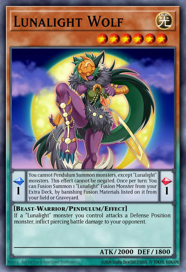 Lunalight Wolf, Shining Victories SHVI-EN012, common