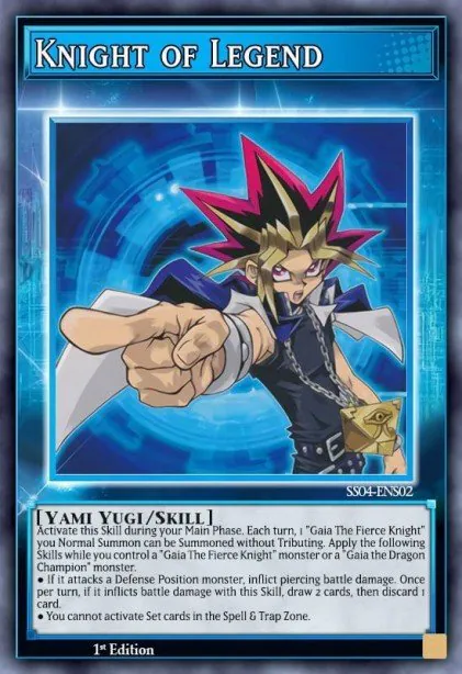 Knight of Legend, Speed Duel Starter Decks: Match of the Millennium SS04-ENS02, common