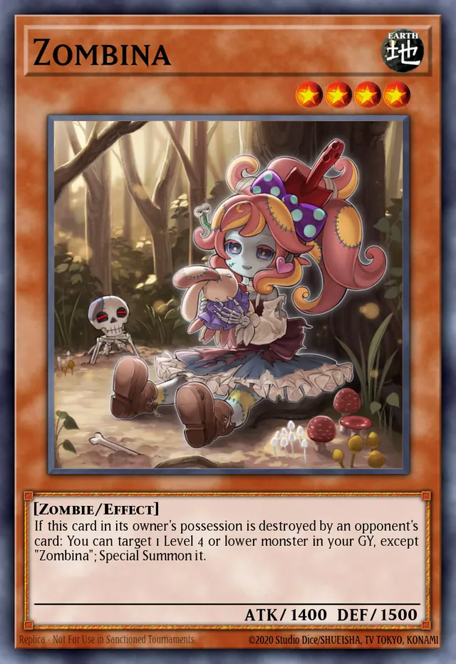 Zombina, Speed Duel Tournament Pack 3 STP3-EN019, common