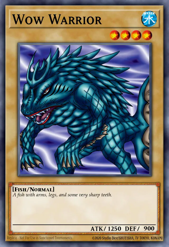 Wow Warrior, Tournament Pack: 1st Season TP1-021, common