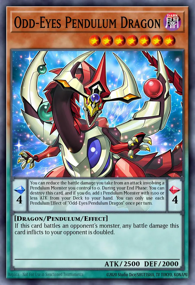 Odd-Eyes Pendulum Dragon, Starter Deck: Yuya YS16-EN008, common