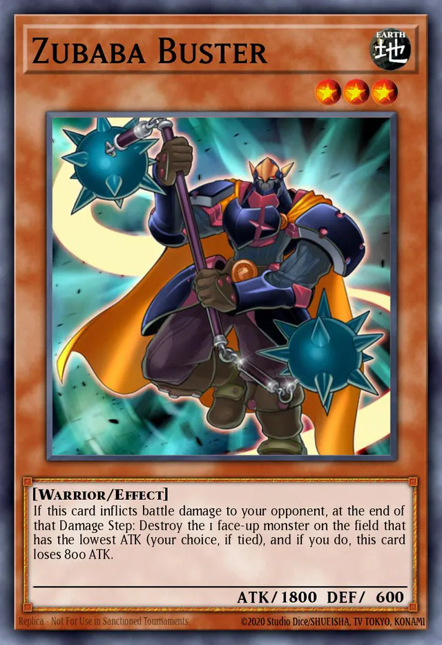Zubaba Buster, Zexal Collection Tin ZTIN-EN020, super-rare